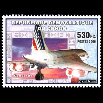 le timbre concorde CON 104