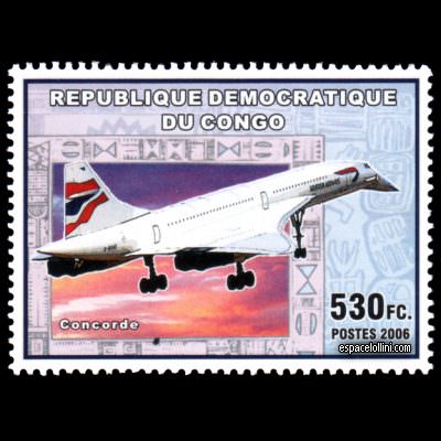 le timbre concorde CON 105