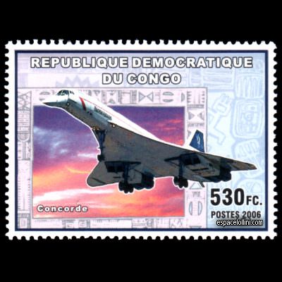 le timbre concorde CON 107