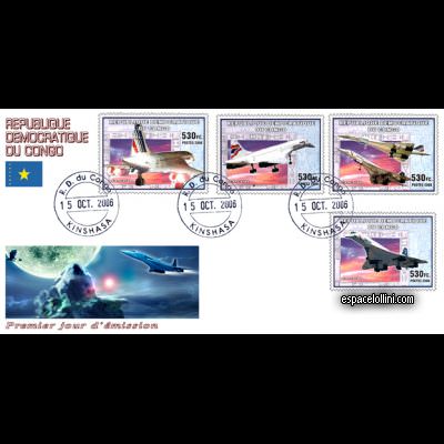 le timbre concorde CON 104/107 F