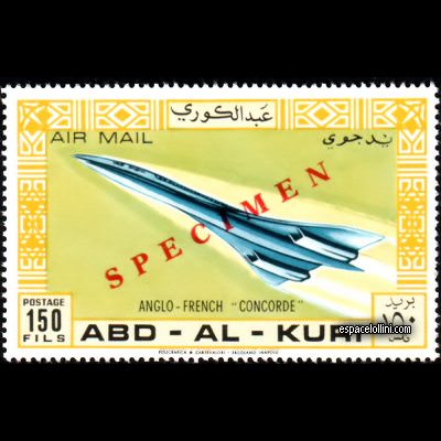 the stamp concorde ABD 2 K