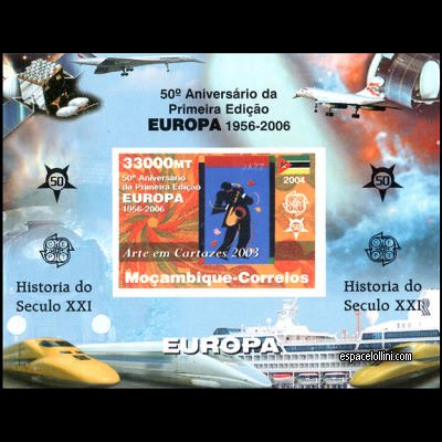 le timbre 10388 MOZ 25 BA