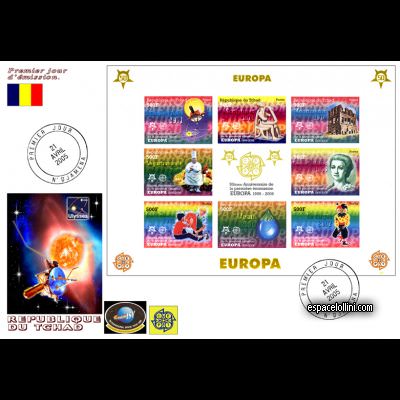 le timbre 10388 TCH 9/16 FA