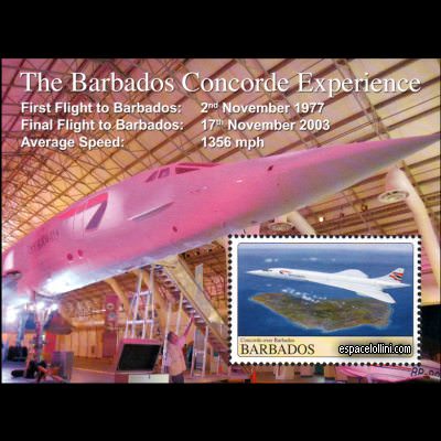 the stamp concorde BAR 12 B