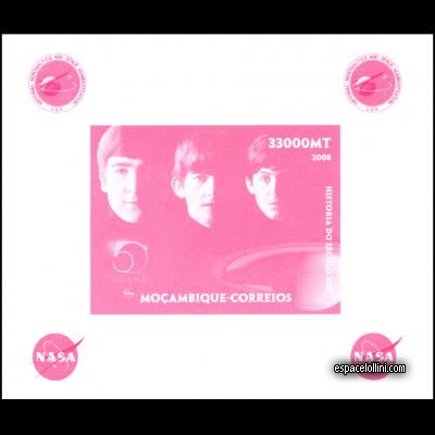 le timbre 10430 MOZ 11 KA magenta