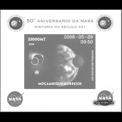 le timbre 10430 MOZ 12 KA noir