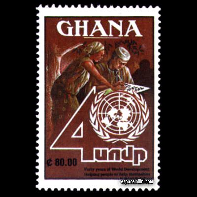 le timbre 9285 GHA 3