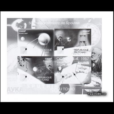 le timbre 10430 TCH 1/4 KA noir