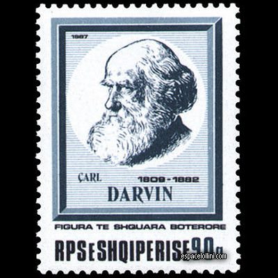 the stamp astronome ALB 9