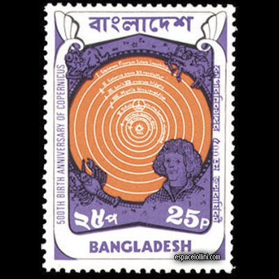 the stamp astronome BAN 1