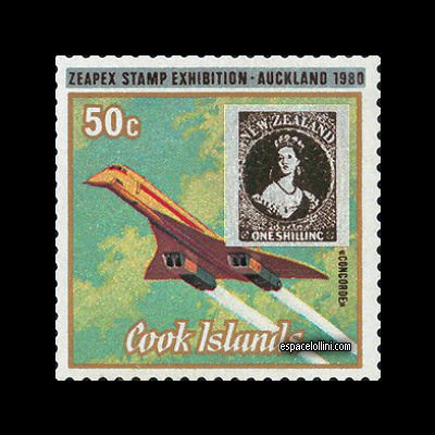 the stamp concorde COO 3 detail