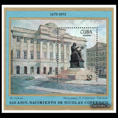 the stamp astronome CUB 4 B