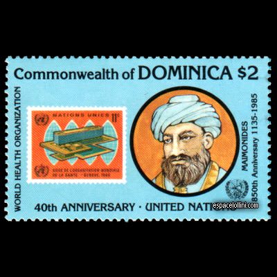 the stamp astronome DOM 1