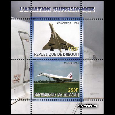 the stamp concorde DJI 117/118 C