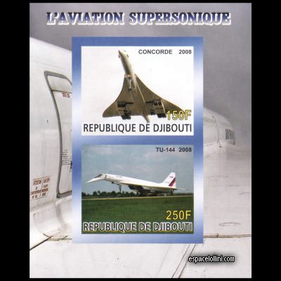 the stamp concorde DJI 117/118 CA