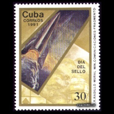 le timbre 9275 CUB 1