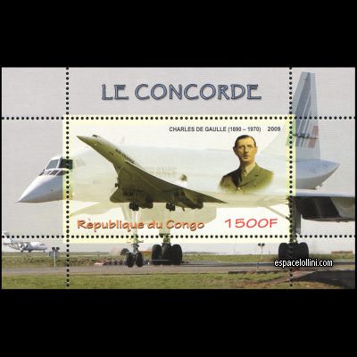 le timbre concorde COF 107 B