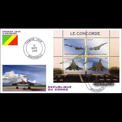 the stamp concorde COF 103/106 F