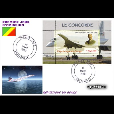 le timbre concorde COF 107 F