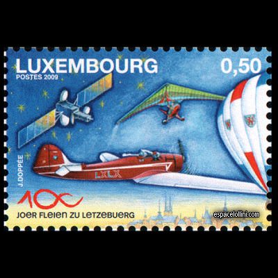 le timbre 10435 LUX 1