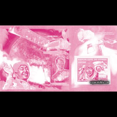 le timbre 10430 GUI 9 KA magenta