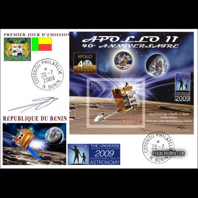le timbre 10452 BEN 2 FA