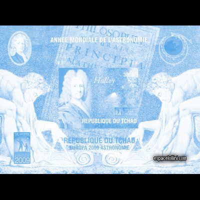 le timbre 10452 TCH 33 KA cyan