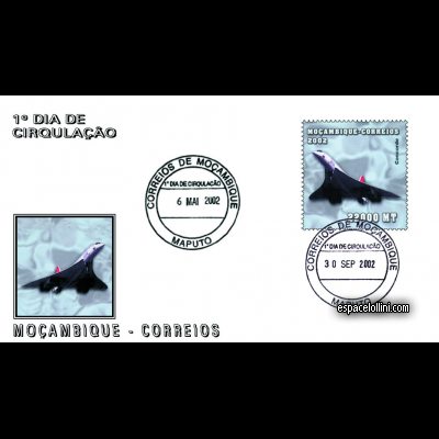 le timbre concorde MOZ 22 F