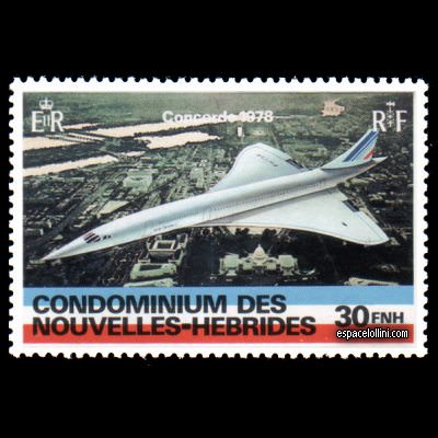 le timbre concorde NHE 9