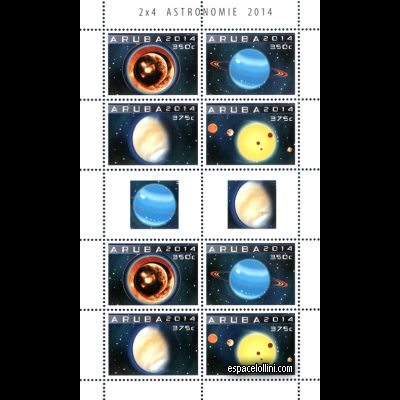 the stamp etoile ARU 1/4 G