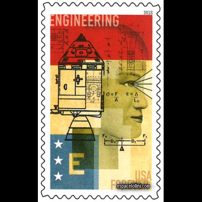 le timbre 10580 USA 3