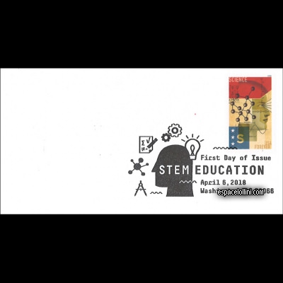 le timbre 10580 USA 1 F