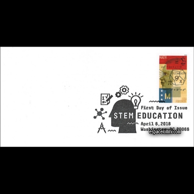 le timbre 10580 USA 4 F