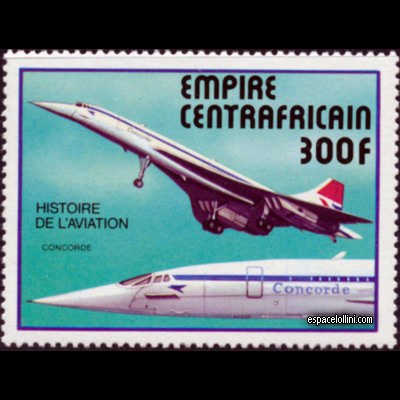 le timbre concorde CAR  5 