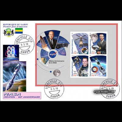 the stamp 10581 GAB 1/4 FA