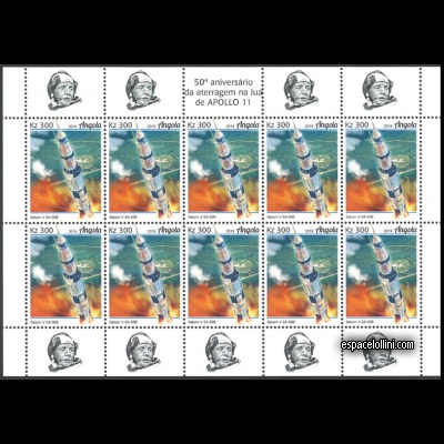 le timbre 10580 ANG 6 G