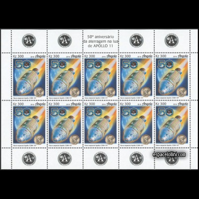 le timbre 10580 ANG 7 G