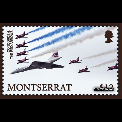 the stamp concorde MSE 5 Detail