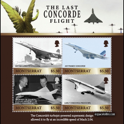 the stamp concorde MSE 6/9 C