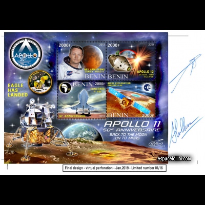 le timbre 10580 BEN 11/14 EA