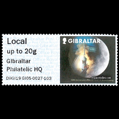 le timbre 10580 GIB 1