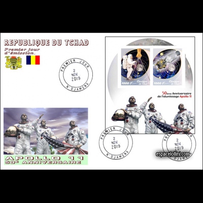 le timbre 10580 TCH 33/34 FA