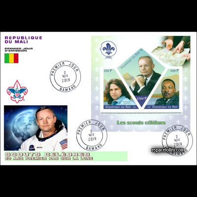 le timbre 10580 MLI 55/57 FA