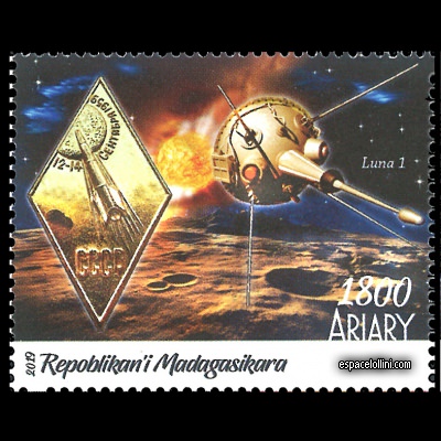 the stamp 10597 MAD 1