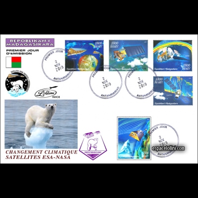 the stamp 10559 MAD 1/5 F