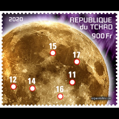 le timbre 10580 TCH 11