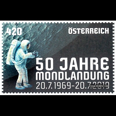 le timbre 10580 AUS 1 detail