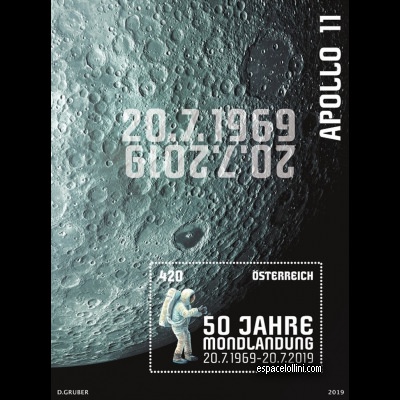 le timbre 10580 AUS 1 B