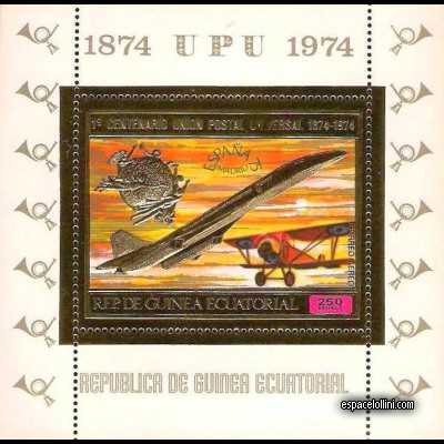 the stamp concorde GUP 1 B
