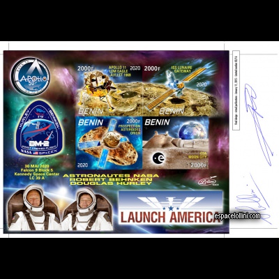 the stamp 10618 BEN 1/4 EA